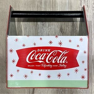 Coca Cola Tin Cutlery Caddy